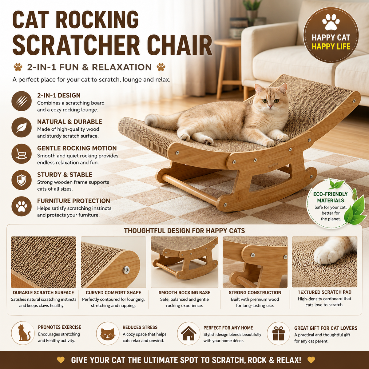 Pet Rocking Chair